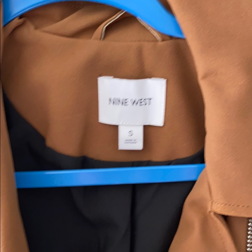 Women's Nine West Faux-Leather Biker Moto Jacket - Picture 3 of 4